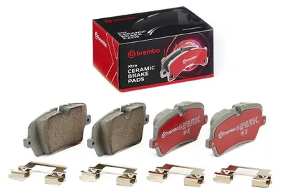 Produktbild von BREMBO Bremsbeläge Satz Hinten für LAND ROVER Range Rover Sport (L494) P44021NX