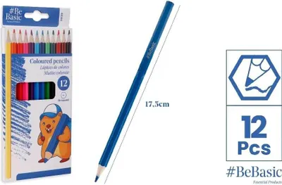 Zdjęcie produktu dla Kredki ołówkowe 22 kolorów - BeBasic