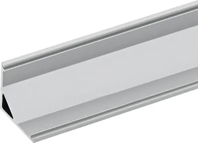 Produktbild von Alu-Profil Eckenprofil für LED-Streifen, 1m Länge, 10mm Streifenbreite, Modell 10