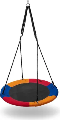 Immagine prodotto di Altalena a disco, blu-rosso-arancione, gioco all'aperto, 40""