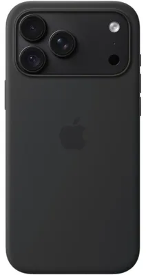 Produktbild von Apple iPhone 18 Pro Max Silikon Case mit MagSafe - Schwarz, Cover, Apple, iPhone 18 Pro Max, 17,5 cm (6.9"), Schwarz