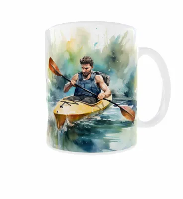 Produktbild von Becher 300ml Kanu Kajak Kajakfahren Rafting Kanusport v4