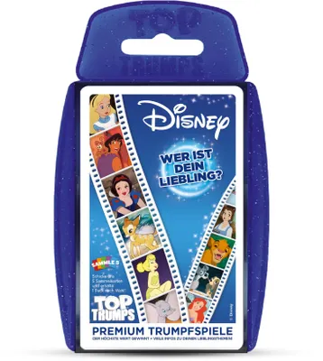 Produktbild von Top Trumps Disney Classics Kartenspiel Karten Spiel Quartett Deutsch