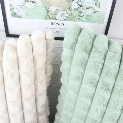 Set von 2 Luxus Plüsch aus 100% polyester, Hauptbild
