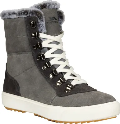 Image de Trespass - Bottes de neige pour femmes "Korinna", daim TP6789 (41 UE) (Gris)