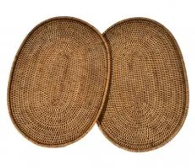 Immagine prodotto di H&H Tovaglietta Ovale In Rattan Cm 40X30