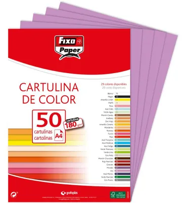 Immagine prodotto di Fixo 11110335 - 50 fogli di carta, formato A4, color lilla
