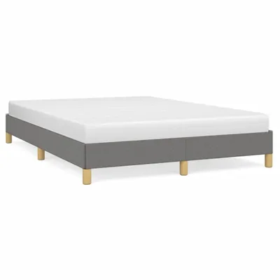 Produktbild von "SALE 2026"Bettgestell - Doppelbett - ohne Matratze Dunkelgrau 160x200 cm Stoff - Polsterbett Klassische Betten DE4854068