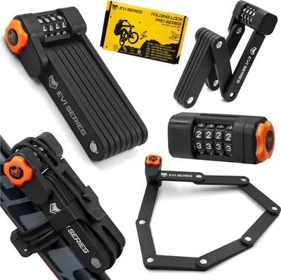 Produktbild von Zapięcie składane do roweru EVI BIKE na rower - na szyfr, 830/5V