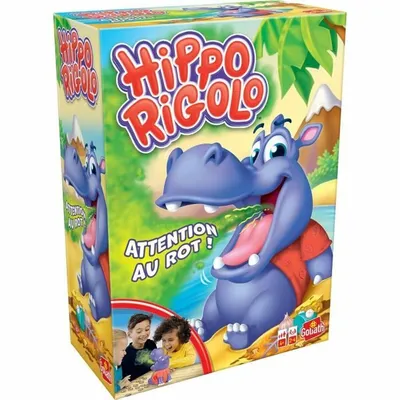 Obrázek produktu pro Joc interactiv copii Hippo Rigolo, Goliath, Plastic, 4 ani+, Multicolor
