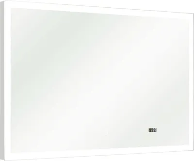 Produktbild von pelipal LED Badspiegel mit Uhr Quickset 357 70 x 110 cm IP44