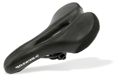 Produktbild von Dunlop - Fahrradsattel - Rennrad/Mountainbike - Unisex - Schwarz