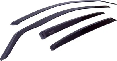 Image de Heko Deflecteurs D'Air / De Vent Pour Mitsubishi Colt 7 Depuis 2023 5 Portes 4pcs, Aérodynamique, Montage Facile