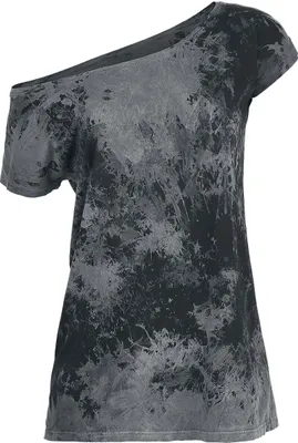 Produktbild von Outer Vision T-Shirt Damen Marylin grau Basics 100% Baumwolle M