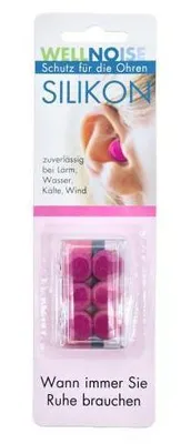 Produktbild von Wellnoise Ohrenstopfen pink Blister 3X2 St