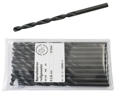 Obrázok produktu pre Dönges HSS skrutkovací vrták dlhý, DIN 340N, Ø 5,5 mm (skrutkovací vrták do kovu)