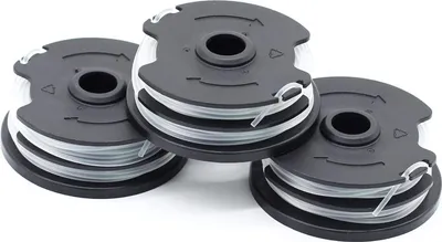 Produktbild von 3 Stücke Fadenspulen Rasentrimmer Faden Ersatzspulen für LIDL Parkside Akku-Rasentrimmer PRTA 20-Li A1,B2,C3;PRT 550 A1, A3;PRT 300 A1-2x4m 1,6mm