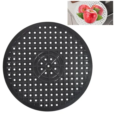 Productafbeelding van Spoelbakmat - Ronde siliconen onderzetter - Bescherming voor spoelbakken - Diameter 30 cm