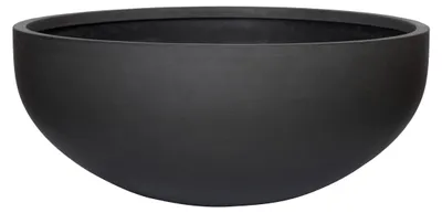 Produktbild von Pottery Pots - Blumentopf - Schwarz - D53,5 x H22,5 cm
