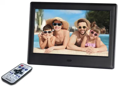 Zdjęcie produktu dla Sencor digital photo frame SDF 782BK, black