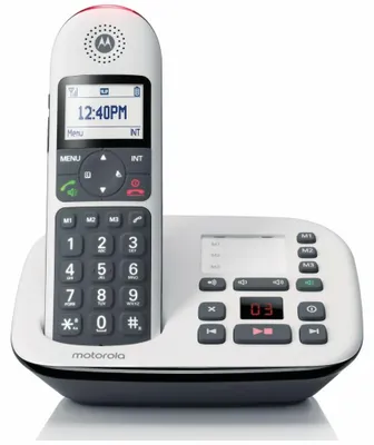 Zdjęcie produktu dla Telefon stacjonarny bezprzewodowy Motorola CD5011 biały