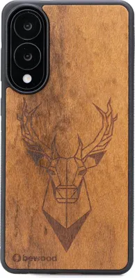 Produktbild von Bewood Holzhülle für Samsung Galaxy S25 Edge IMBUIA DEER