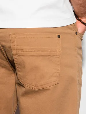 Produktbild von Ombre Clothing Segeltuchshorts für Männer Finn kamel S