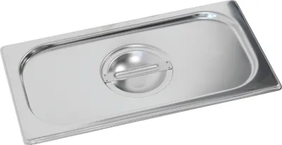 Produktbild von Bartscher Top Line Deckel für 1/3 GN-Behälter, aus CNS 18/10, glänzend, 325x176x20 mm