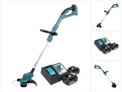 Immagine prodotto di Makita DUR 193 RM Tagliaerba a batteria 18 V 260 mm + 2x batteria 4,0 Ah + caricatore