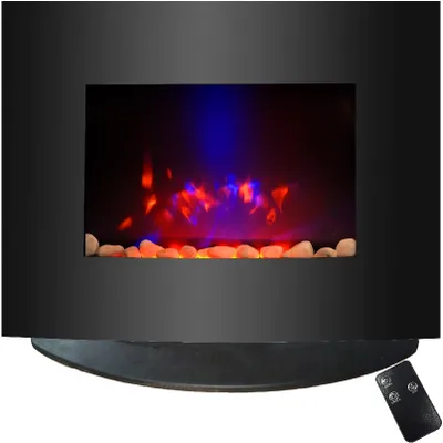 Immagine prodotto di Syntrox Fireplace Chef WK-2000W-Barcelona Caminetto ad arco da pavimento e parete con telecomando Barcelona