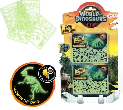 Produktbild von Welt der Dinosaurier 3D -Puzzle Dino leuchten im Dunkeln