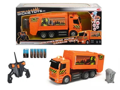 Produktbild von Dickie Toys - Spielfahrzeuge, RC Mercedes-Benz Antos Garbage Truck, RTR; 201119084