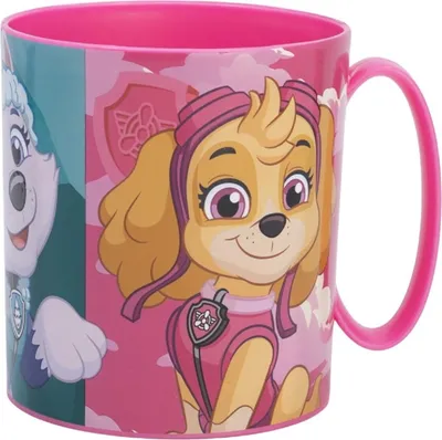 Produktbild von Paw Patrol Becher Mikrowellengeeigneter Kunststoffbecher 390ml