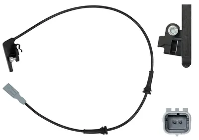 Image de Capteur de vitesse de roue arrière ABS WAGNER, compatible avec la PEUGEOT 307 CC (3B) ABS00361
