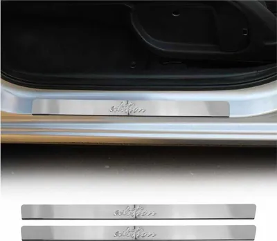 Immagine prodotto di Modanature soglia porta Edition per Mercedes SLK 1996-2016 in acciaio inox 2x