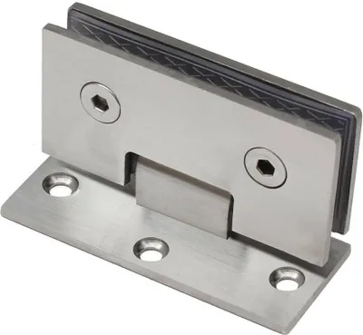 Produktbild von Edelstahl Glastür Scharnier Glas Halter Türbeschlag Glastürbeschlag Dusche Bad Wand / Glas B