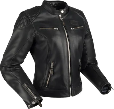Produktbild von Segura Curtis Damen Motorrad Lederjacke, schwarz, 44