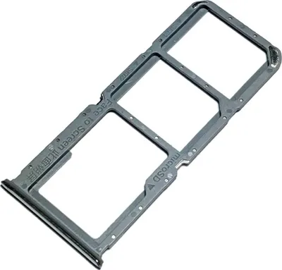 Produktbild von Dual Simkartenhalter und micro-SD Speicherkartenfach für Oppo A94 5G (CPH2211), Original Ersatzteil, Schwarz