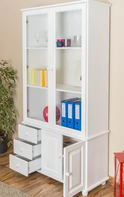 Produktbild von Vitrine Massivholz