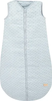 Produktbild von roba organic Schlafsack „Lil Planet” hellblau/sky, 110 cm, Musselin, 100 % Baumwolle, GOTS
