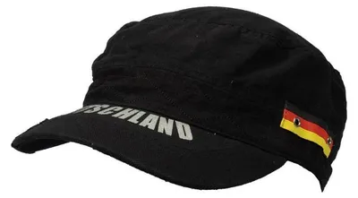 Produktbild von Deutschland Army-Cap "Fan", schwarz