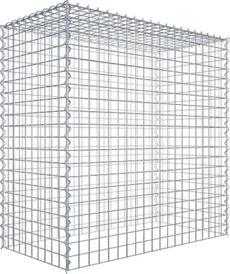 Produktbild von Anbaugabione Typ 3 100 cm x 100 cm x 50 cm (L x H x T), Maschenweite 5 cm x 5 cm, Spirale