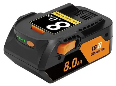 Produktbild von 18V Akku für AEG Ridgid - Li-Ion Ersatzakku - 8,0Ah 8000mAh - Für R840087 R840085 L1815R L1850R L1830R R840083 - Für Akkuwerkzeuge - 1 Stück