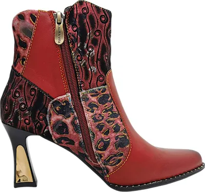 Imagen del producto de Laura Vita Oanelo 09: Botas rojas para mujer, estilo casual