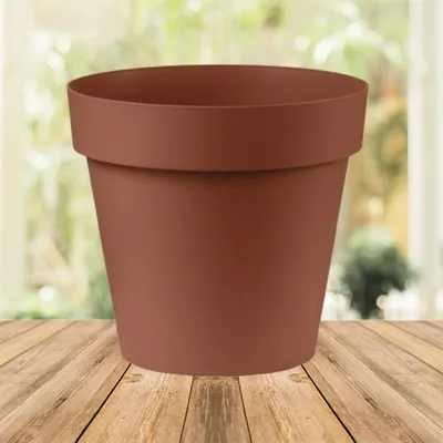 Produktbild von Central Garden Round Blumentopf in terracotta in 15 cm Durchmesser