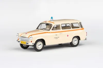 Obrázok produktu pre Abrex Škoda 1202 (1964) 1:43 - Záchranná služba Praha Praha