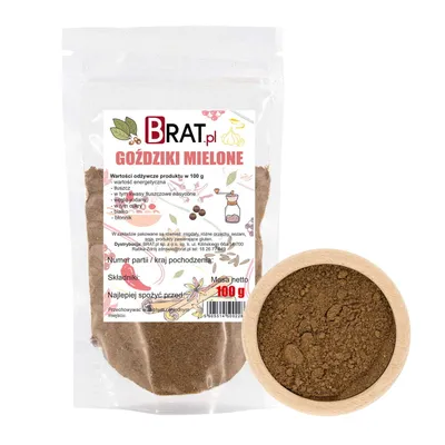 Obrázok produktu pre Mletý klinček 100g Brat.pl