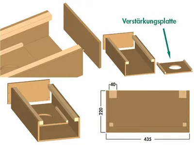 Produktbild von Naber COMPAIR® Abluftverkl. Insellsg., U-Form  - Lüftungstechnik
