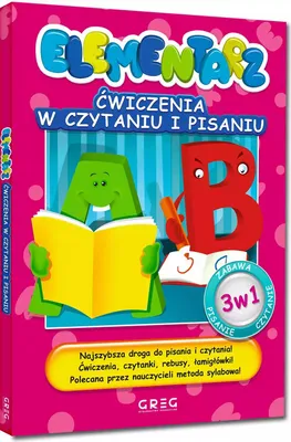 Zdjęcie produktu dla Elementarz do nauki czytania i pisania