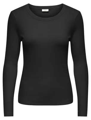 Immagine prodotto di JDYLUCKY, maglia a maniche lunghe, scollo a girocollo, nuova collezione JRS NOO, colore nero, taglia XL